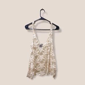 Lace tank